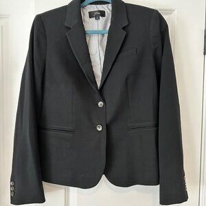 J. Crew Elegant Black Suit Jacket